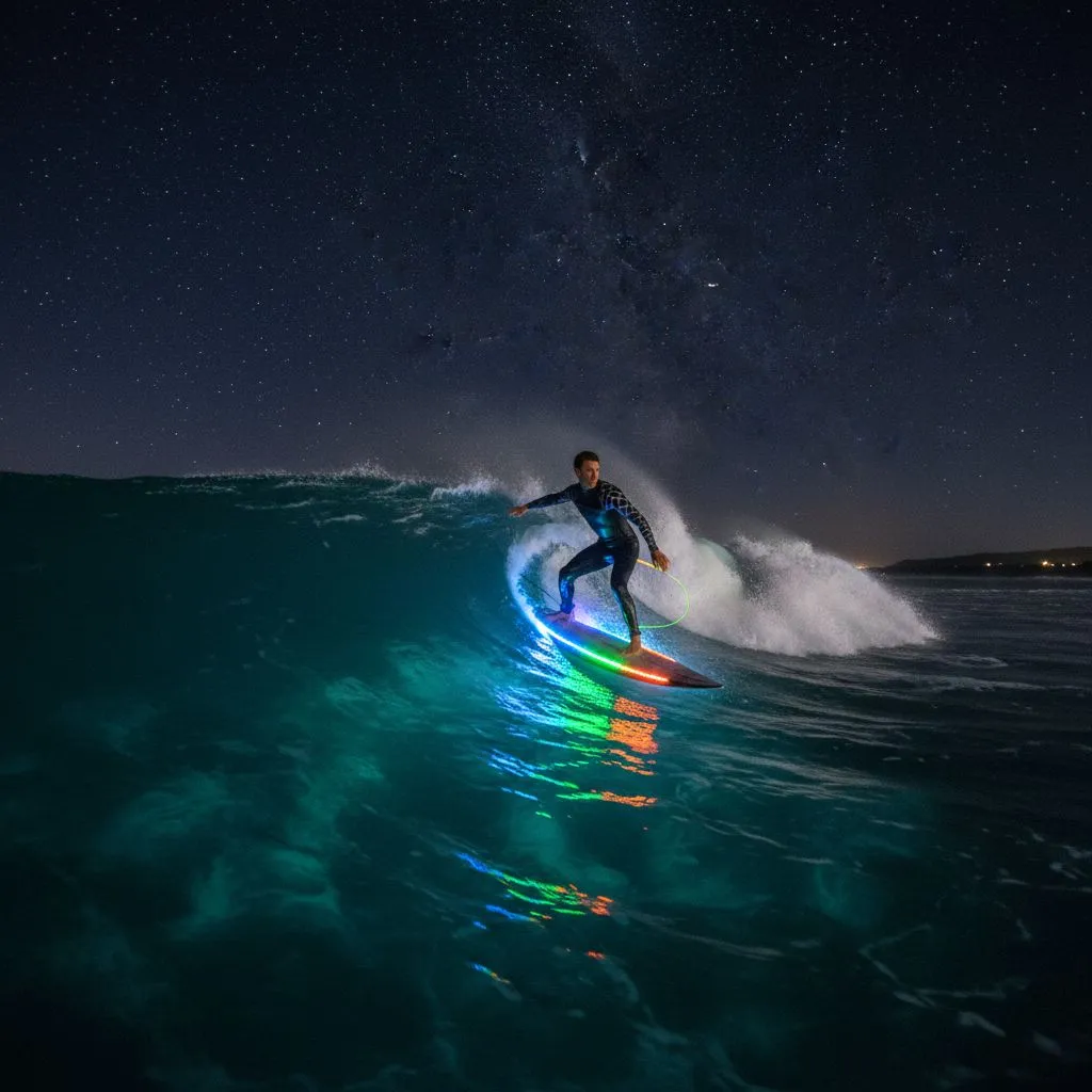 Ночные волны: новый тренд серфинга 2025 и где попробовать Ночные волны: новый тренд серфинга 2025 и где попробовать